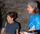Брэд Питт с Дженнифер Анистон в ресторане Sushi Roku 06/02/2003