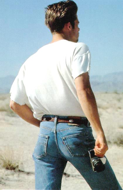 Брэд Питт. Реклама для Levis Jeans, 1991