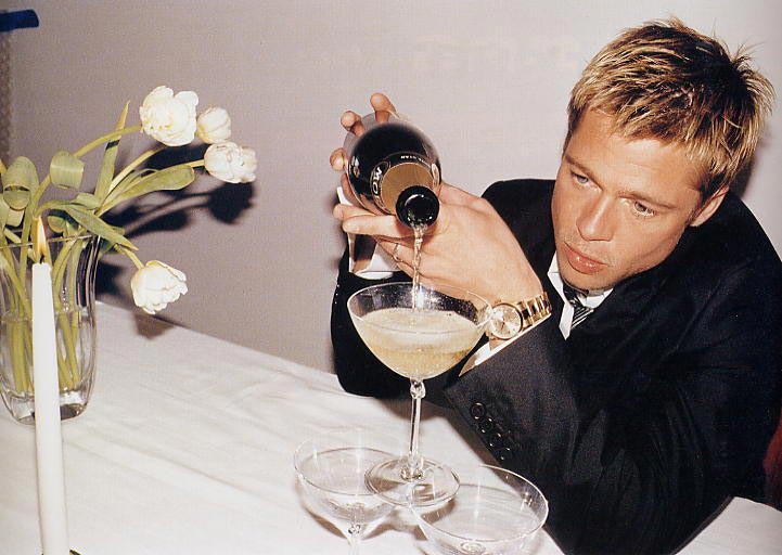 Брэд Питт. Фото для Rolex, 2001