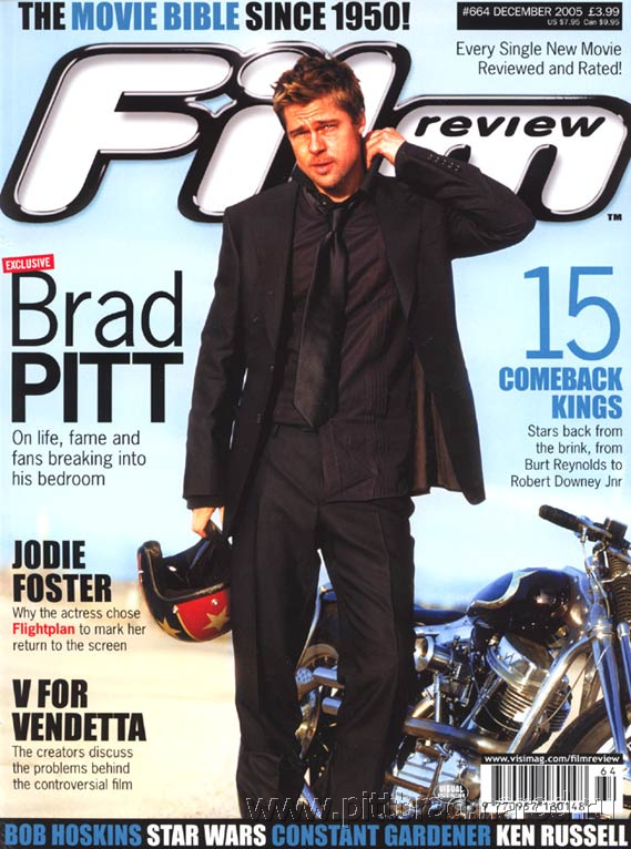 Брэд Питт. Film Review, декабрь'2005