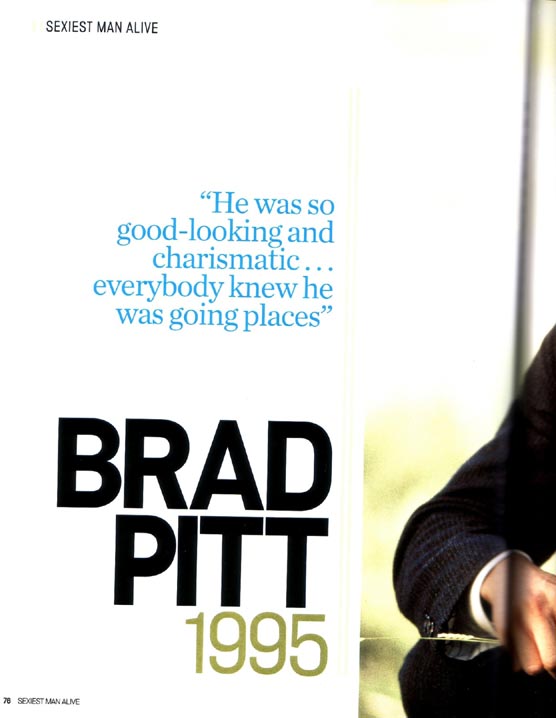Брэд Питт. People, январь'2006